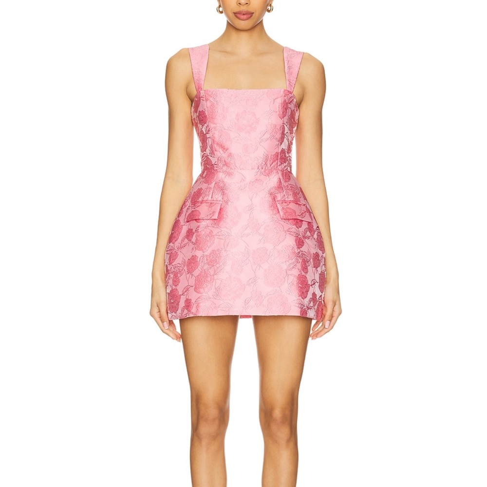 Amanda uprichard pink bethany skort romper
